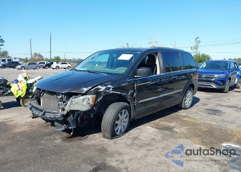 2014 Chrysler Town & Country Touring из США, поврежденный, VIN 2C4RC1BG4ER423675